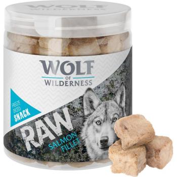 Wolf of Wilderness RAW Snacks Liofilizados Premium - Salmón (70 g), Wolf of Wilderness RAW Snacks Liofilizados - Pack de Prueba Mixto (4 Tipos), Wolf of Wilderness Snacks Liofilizados