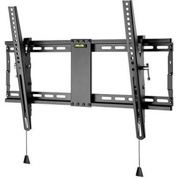 Goobay 49929 Soporte de Pared Pro Tilt para TV/Monitor, Tamaño Grande, hasta 70, Color Negro