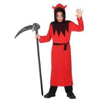Disfraz Demonio Infantil 7-9 Años - 2 Piezas Rojo