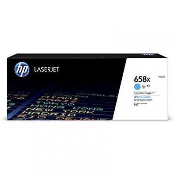 HP W2001X 658X High Yield Original LaserJet Toner Cartridge, Cyan, Single Pack