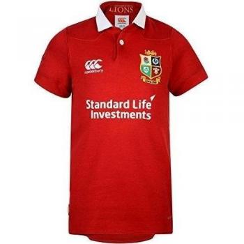British y Irish Lions de los niños mandos en Vapodri Classic manga corta Jersey, Infantil, Vapodri Matchday Classic, Tango Red, 8 años