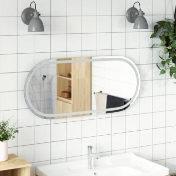 LED Oval Bathroom Mirror 100x45 cm (39.4x17.7)