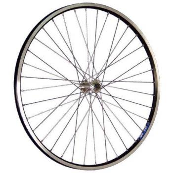 Rueda delantera de 26 pulgadas Ryde Zac19 con ojales, buje Shimano HB-QC300, disco CL, color negro
