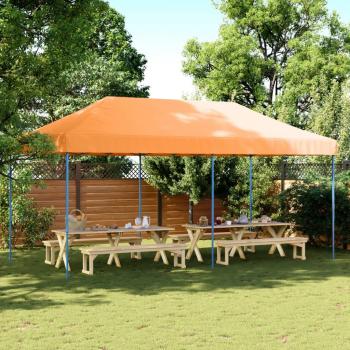 Carpa Plegable Pop-Up 3x6 m Naranja 580x292x315 cm Vidaxl