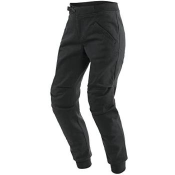 Pantalones Track Tex Negro Mujer Dainese - Chaqueta textil de motocicleta para mujer, color negro, talla 28