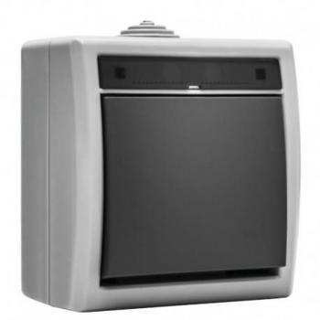 Interruptor Conmutador Superficie Estanco IP55 Famatel 19075 Serie AQUANT 55