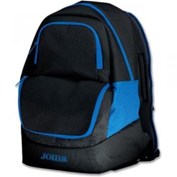 Mochila Joma Diamond II Negro Azul Royal 442 Litros Backpack 400235-107