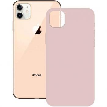 Funda para iPhone 12 Mini KSIX Soft Silicone Rosa