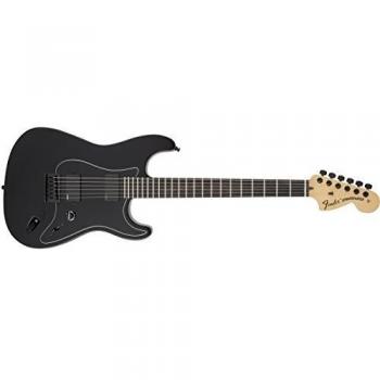 Fender Jim Root Stratocaster Electric Guitar, Maple Fingerboard, Flat Black