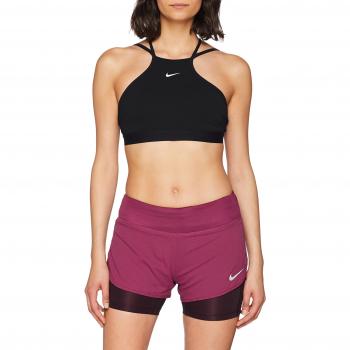 Nike Indy Modern – Sujetador Deportivo con Ligero sujeción, Mujer, 903230-010, Blanco/Negro, Large