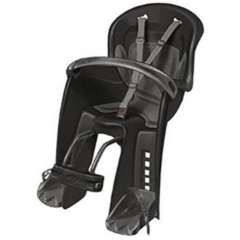 POLISPORT siège enfant avant pour vélo avec support bilby junior-noir/gris