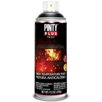 Pintyplus tech M123017 - Pintura spray anticalor 520cc negro