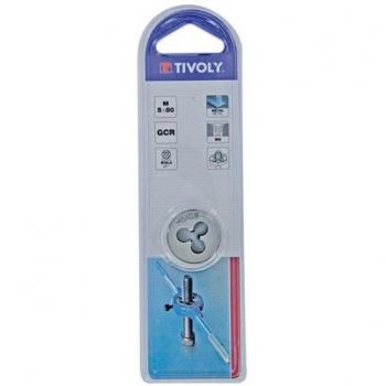Filière extensible de acero HSS Tivoly Ø 10 mm, para taraudaje hasta 110 kg/mm², 150 mm de longitud