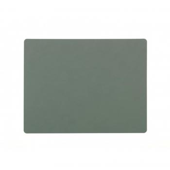 Lind DNA Nupo – Juego de salvamanteles, Piel, Verde Pastel, 35 x 0,2 x 45 cm, 2 Piezas