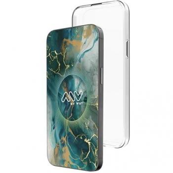 Funda Transparente Myway Compatible con Apple iPhone 16