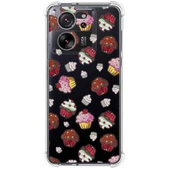Funda de Silicona Antigolpes con Diseño de Muffins para Xiaomi 13T / 13T Pro 5G