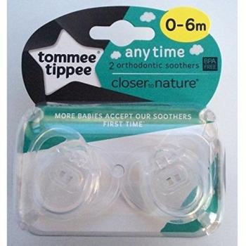 Tommee Tippee Closer To Nature: 2 x Chupete 0-6m