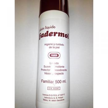 Fadermol Jabón Líquido 500 ml - Higiene y Cuidado de la Piel, Limpieza personal