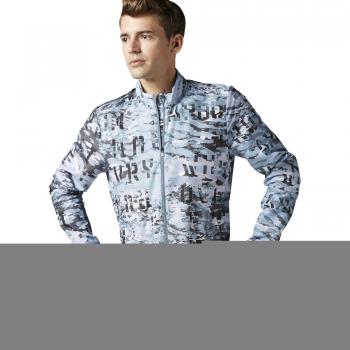 Reebok Re Wvn Chaqueta, Hombre, Gris