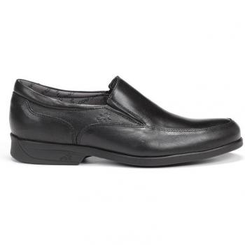 Fluchos Maitre Negro Piel Hombre Mocasines