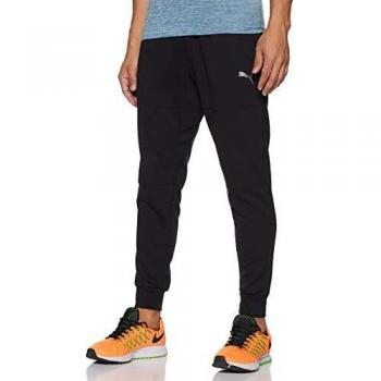 Puma Energy Trackster Pantalones, Hombre, Negro, Large