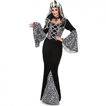 Fyasa 706405-t04 Mujer Disfraz De Vampiro Gótico, Grande