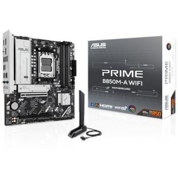 Placa Base ASUS PRIME B850M-A WIFI AM5 Micro ATX DDR5 Wi-Fi 6E 2.5GbE LAN PCIe 5.0