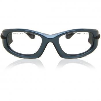 PROGEAR EG-XL1040 Eyeguard 6 Men's Eyeglasses Blue Size 57 - Frame Only, Free Lenses, HSA/FSA Insurance, Blue Light Block Available