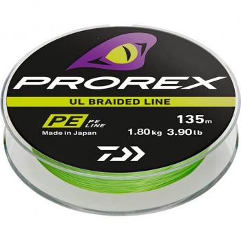 Línea trenzada Daiwa Prorex UL PE 135m Ø 0,4