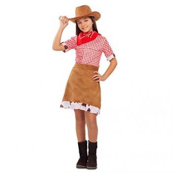 Disfraz de Cowgirl Marrón para Niña - My Other Me, 3-4 Años