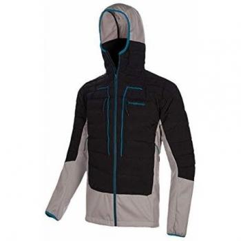 Trangoworld Beraldi Chaqueta, Hombre, Negro/Gris Claro, S