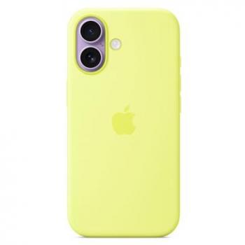 Funda de Silicona MagSafe para iPhone 17 - Amarillo Neón