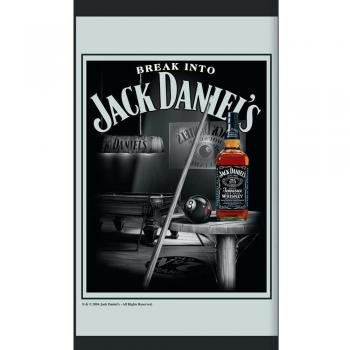 Empire Merchandising 537706 Jack Daniel'S Whiskey y Billar - Espejo con decoración y Marco imitación Madera