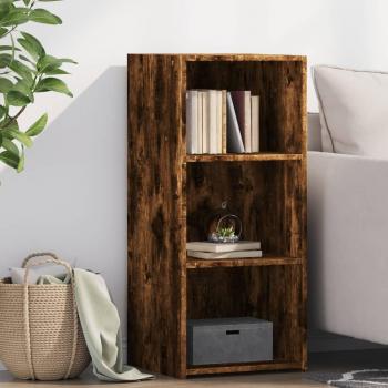Aparador de madera multicapa roble ahumado 40x41x93 cm