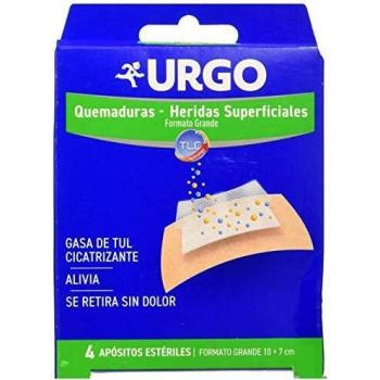 Urgo Urgo Quemaduras 10 x 7 cm 4 Apositos - 1 Unidad