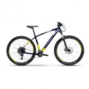 'HAIBIKE bicicleta Greed HardSeven 7.0 Carbon 27.5 22-velocità Talla 35 Azul/Amarillo 2018 