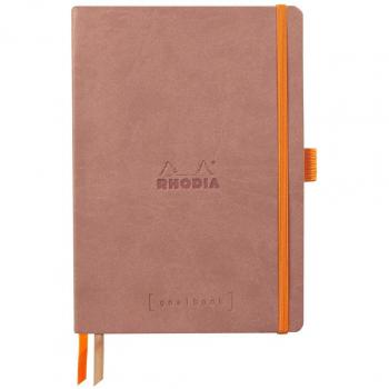 Cuaderno Rhodiarama A5 - Dot (puntado) - Rosa palo