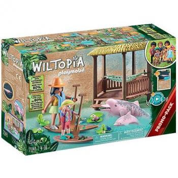 Playmobil Wiltopia - Tour de Remo con los Delfines de Río (71143)