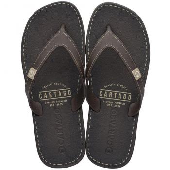 CARTAGO - 10738 Chanclas Hombre CARTAGO Color: Marron Talla: 45/46