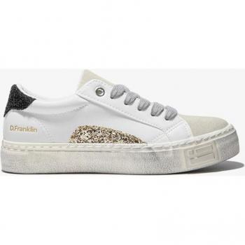 Zapatillas Bajas de Mujer Half Moon en Oro D.Franklin