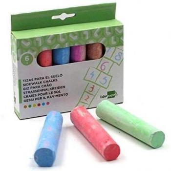 Liderpapel - Tz06 Pack De 6 Tizas, Multicolor