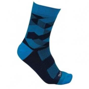 Calcetines Raidlight High Navy/Blue - Calcetines de altura alta, color navy/blue, talla 35-38, modelo SL2C, para hombre