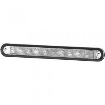 HELLA 2JA 959 073-201 Luz interior - LED - 24V - 2.0W - LED - Montaje - Color de tulipa: transparente - Color LED: blanco