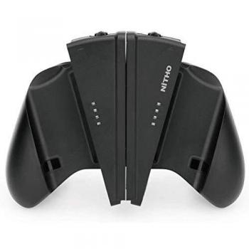 Soporte Nitho V-Grip para Nintendo Switch Joy-Con con Diseño en V, Inclinación de 30 Grados y Modos de Sostenimiento (Controlador/Konsolengriff)