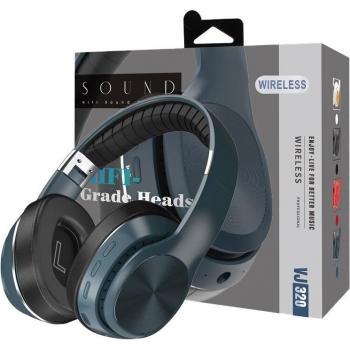 Auriculares Inalámbricos HIFI Bluetooth 5.0 Plegables con Micrófono y FM para Música, Compatible con Samsung, iPhone, Xiami, PC y TV