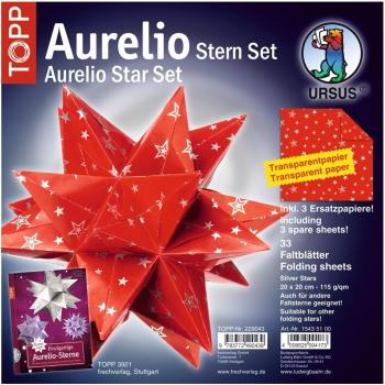 Ursus 15385100 - Juego de 33 hojas de papel para hacer figuras
