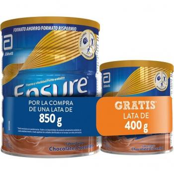 Ensure Nutrivigor Complemento Alimenticio Sabor Chocolate 850g