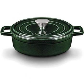 Castey - Cazo Baja Hierro 22 cm Color Verde Oscuro