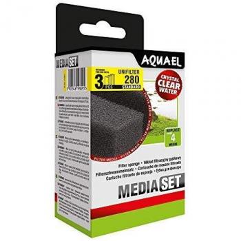 Aquael Recambio Esponja Filtro Unifilter280 3 Uni 240 Gr