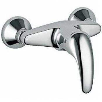 Tres Griferia - Monomando Ducha Ducha De Mano Anticalcárea Con Soporte Orientable. Flexo Doble Engatillado